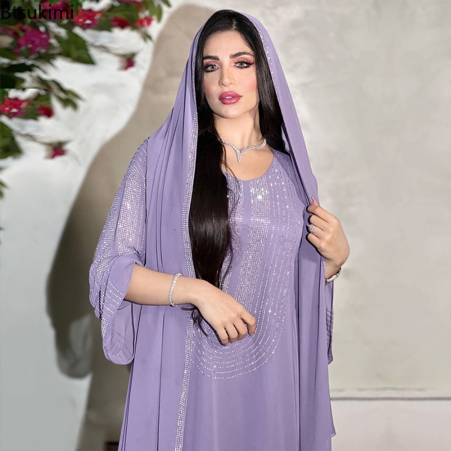 Robes de soirée saoudiennes pour femmes, mode musulmane, abayas élégantes, vestidos, kaftan décontracté du Maroc, robe islamique du Moyen-Orient, robe femme