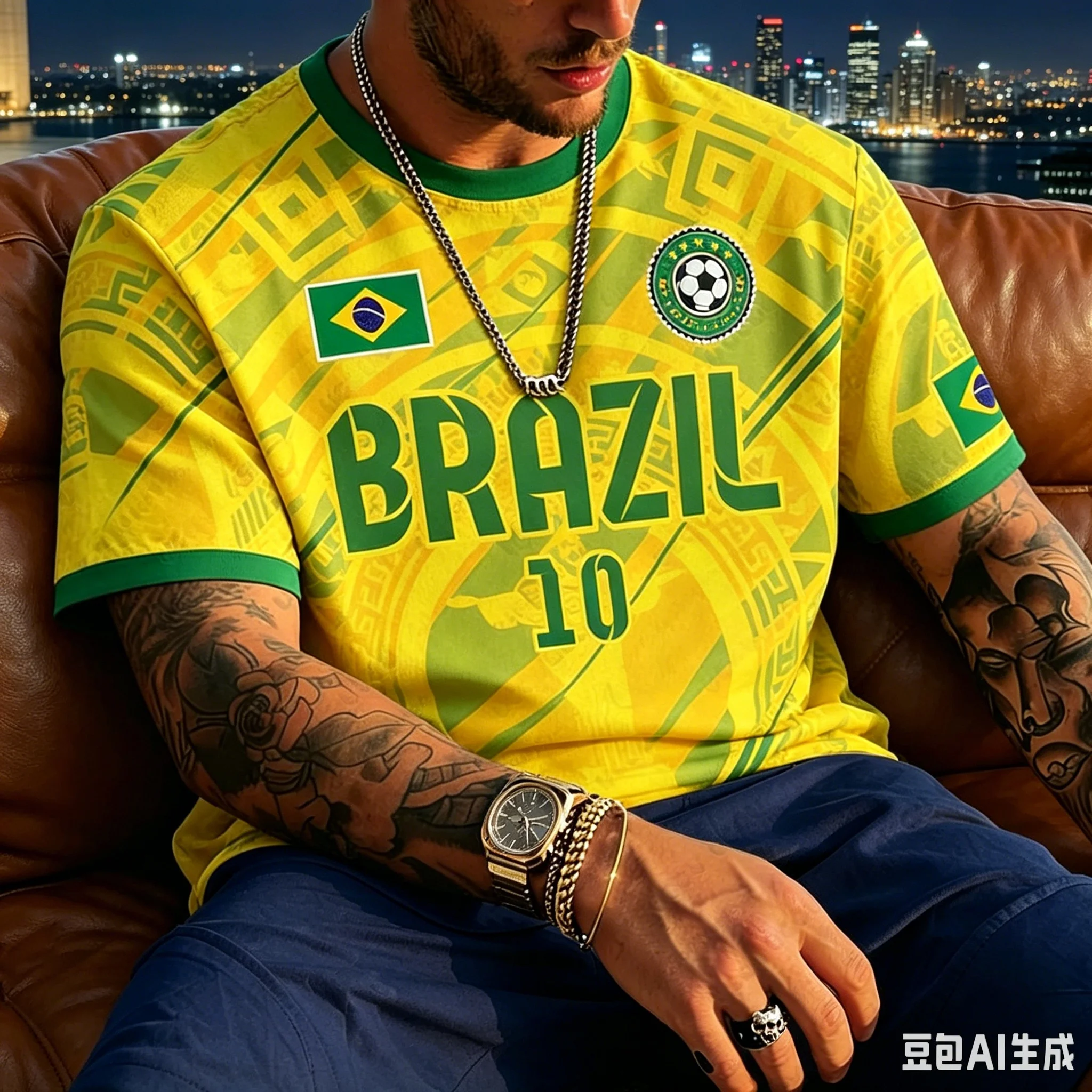 Maillot de football rétro 2026 pour homme, jaune et vert, séchage rapide, respirant, tenue de sport athlétique, ensemble pour supporter, grandes tailles jusqu'à 6XL