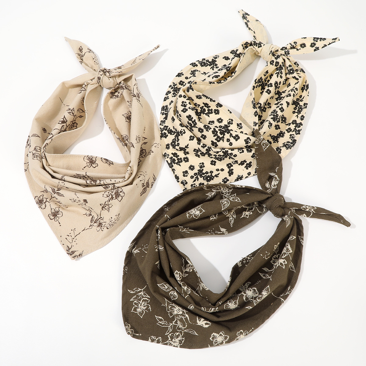 Foulard pour cheveux pour femmes, style rétro Y2K, cool, tendance, polyvalent, accessoire de tête, protection solaire estivale, accessoires pour cheveux pour filles