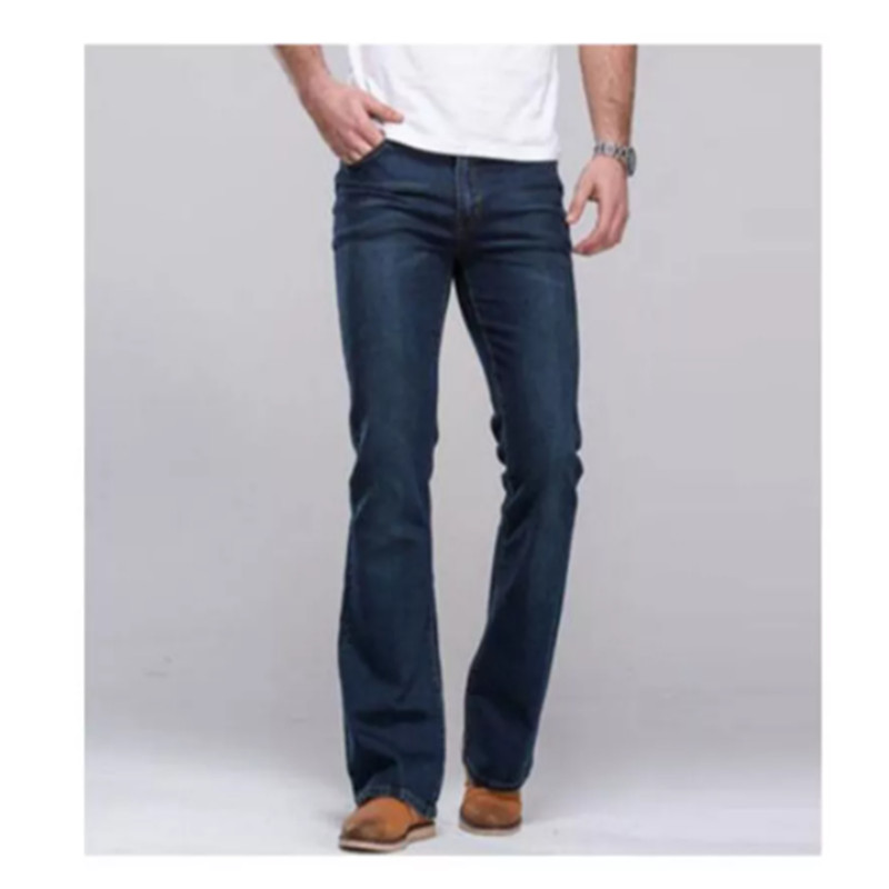 Calça Jeans Longa, Haute Qualité, Nouvelle Mode Rétro, Hiver