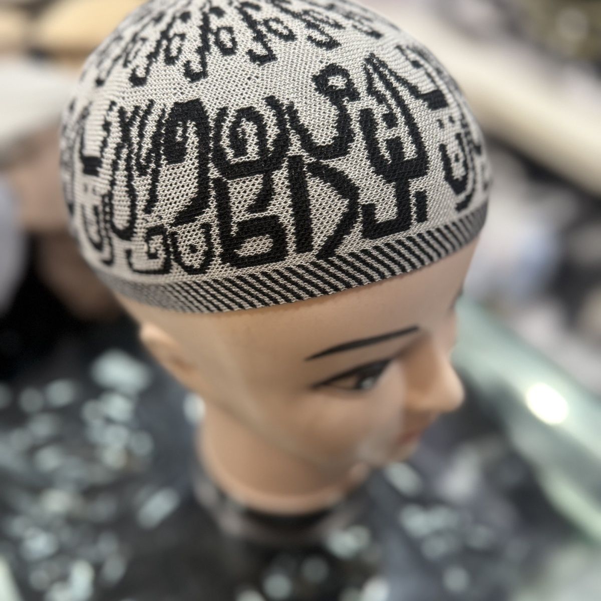 Chapeaux ethniques pour hommes africains casquette tricotée Eid prière kaki rue Melon chapeau mode classique Islam bonnets Kuki casquettes mâle 54-59 cm