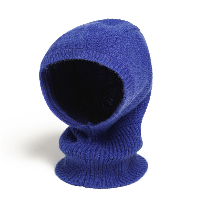 Chapeau de cagoule pour femme, bonnet Skullies pour femme, écharpe chaude, pull extérieur, bonnet Snood, masque à col, hiver