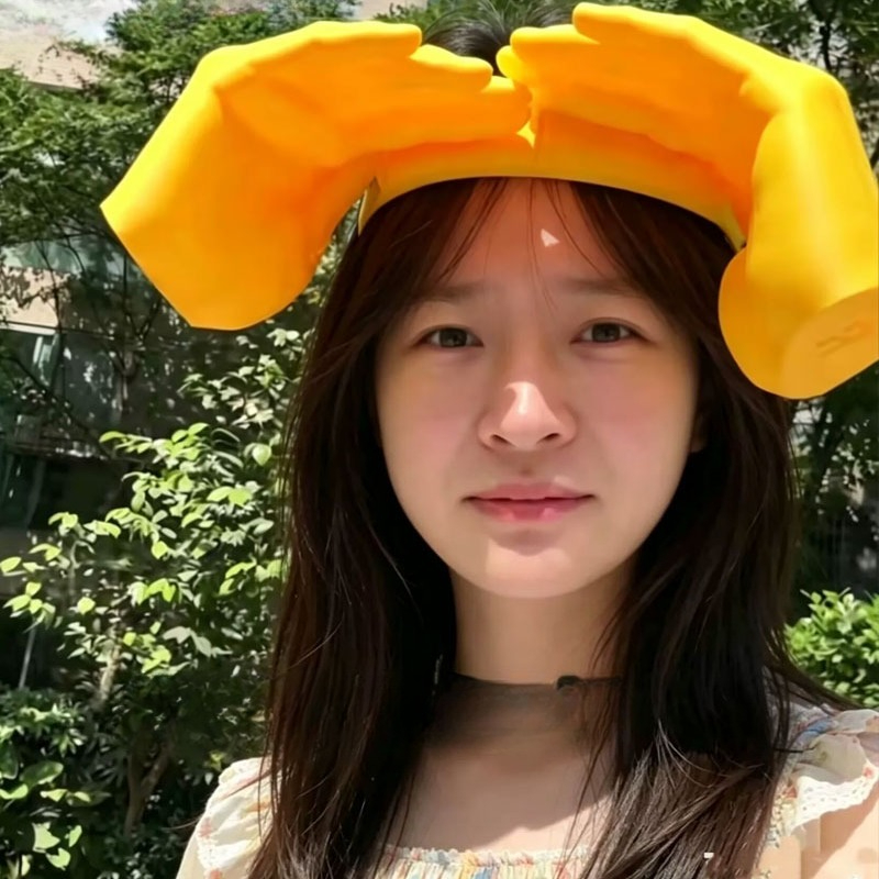 Chapeau Pare-Soleil Palmier 2026 Nouvelle Collection Été – Bandeau Amusant en Forme de Palmier pour la Protection Solaire et Anti-UV – Décoration de Tête