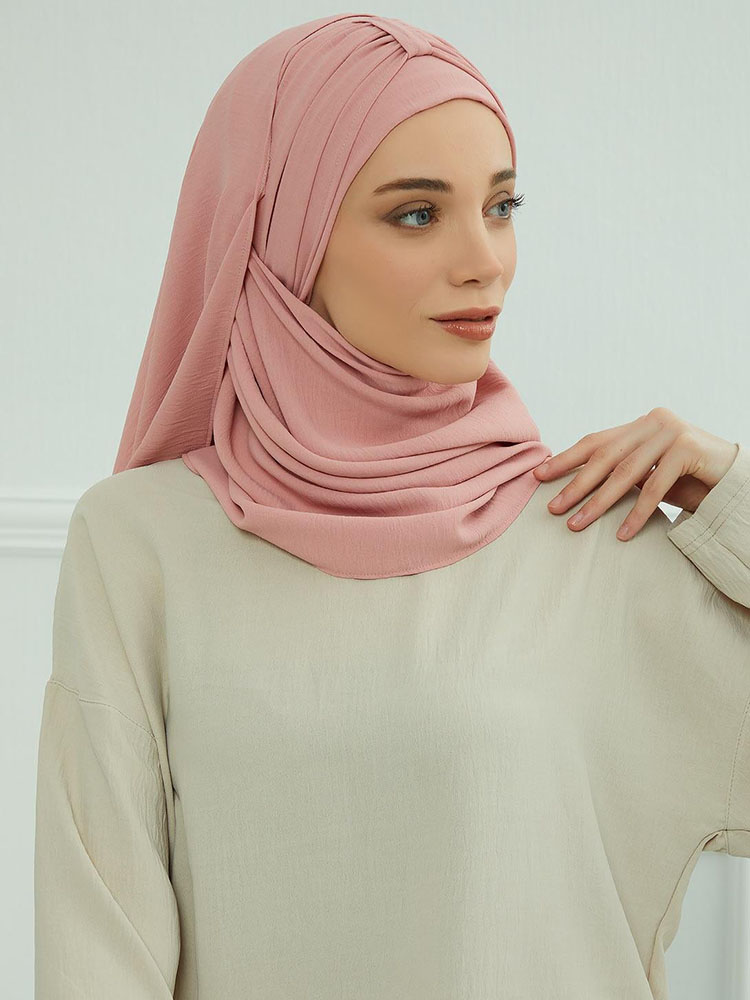 Grand chapeau musulman uni, casquettes Hijab intérieures, couvre-chef pour Ramadan, pré-conception