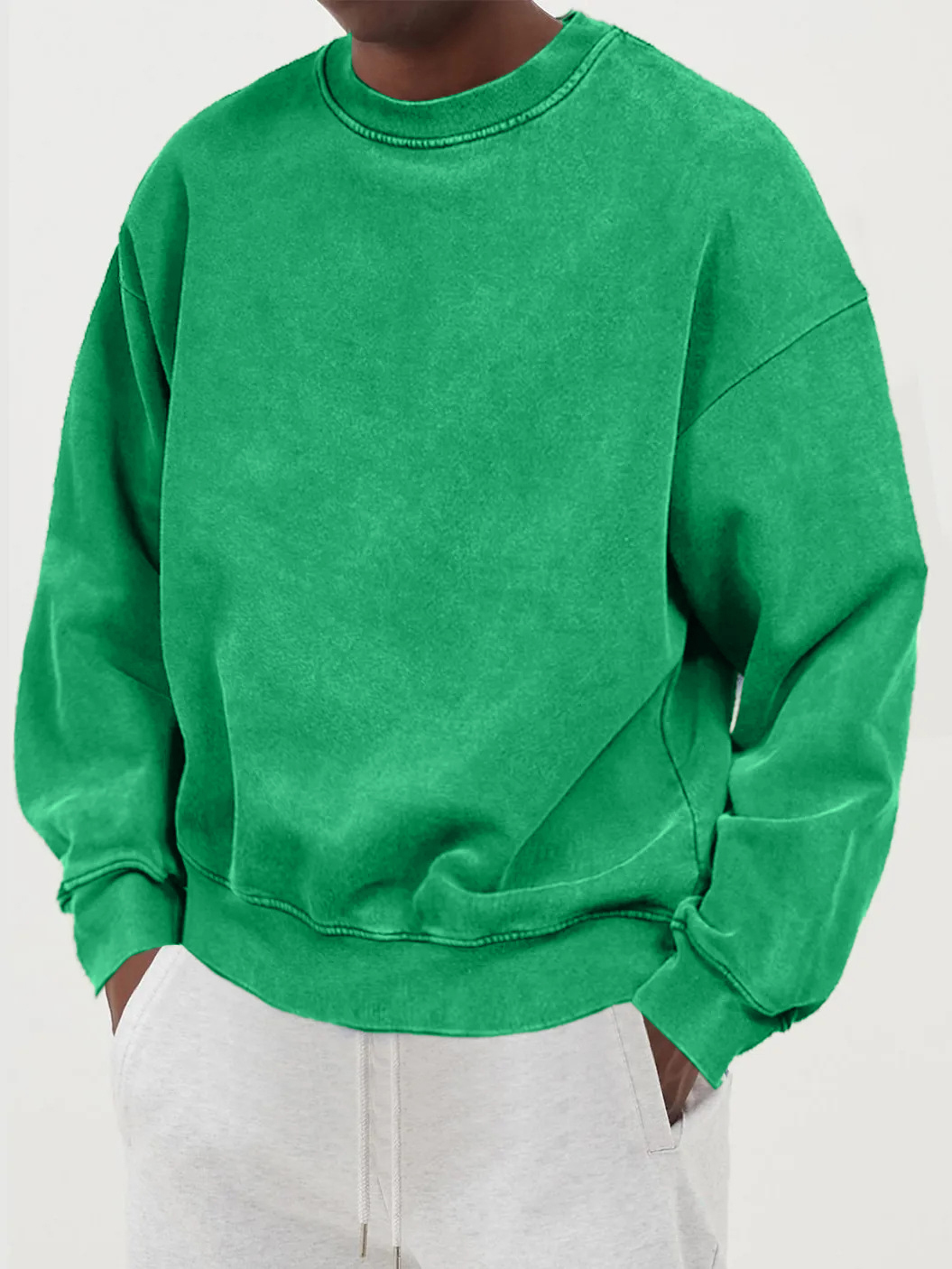 Sweat-shirt Vintage en coton délavé pour homme, vêtement de sport, chaud, décontracté, confortable, à la mode, surdimensionné, Streetwers, automne