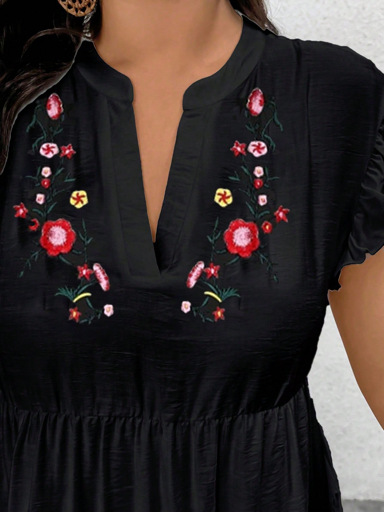 Robe de plage grande taille pour femme
