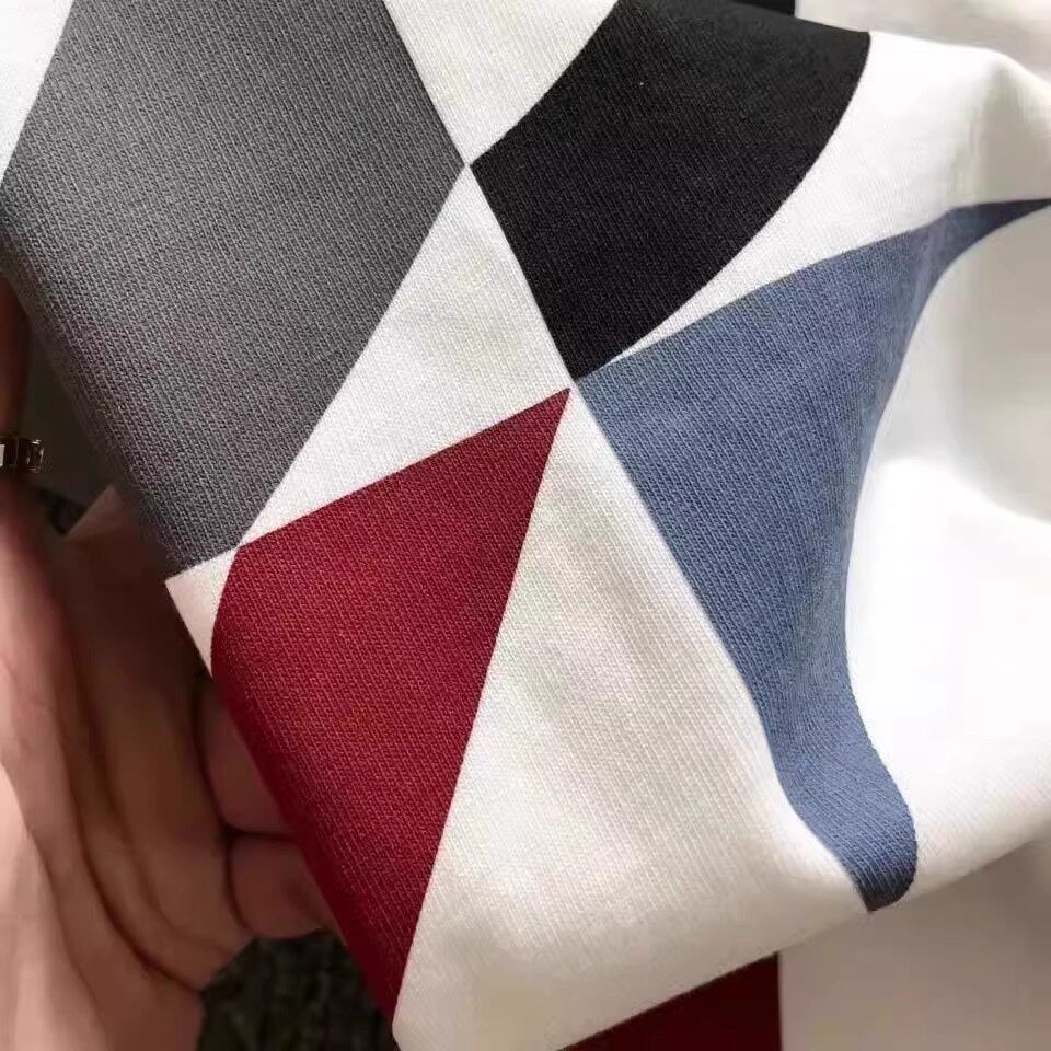 Nouveauté été : T-shirts patchwork unisexe de haute qualité - Coupe ample 100% coton à manches courtes