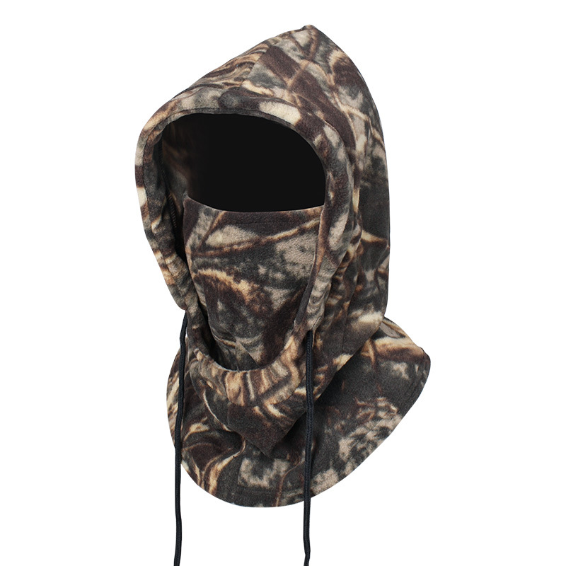 Cagoule polaire chaude pour hommes et femmes, masque facial d'hiver, chauffe-cou, casquette à capuche, coupe-vent, couvre-tête thermique, bonnets Bandana