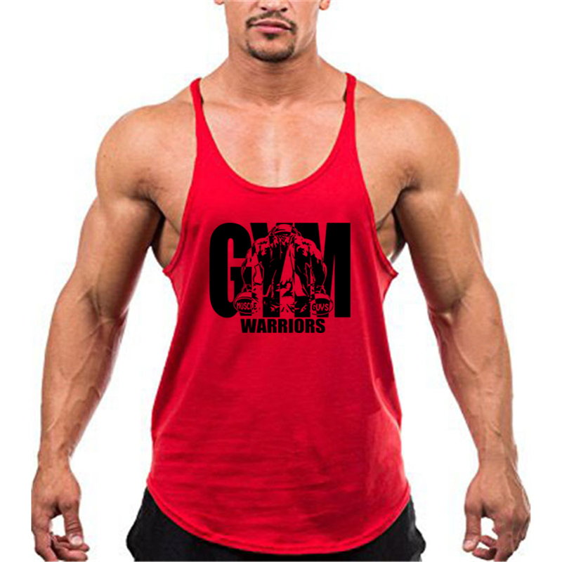 Débardeur de musculation pour hommes, vêtements de sport de marque, en coton respirant, gilets musculaires d'entraînement, chemise d'été sans manches à dos en Y