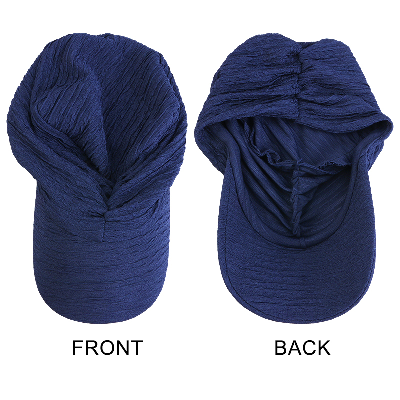 Nouvelle Casquette de Baseball Tendance pour Femme avec Voile Hijab, Bonnet Musulman, Chapeau de Soleil, Foulard, Bandana, Turban