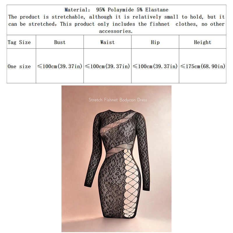 Robe moulante ajourée en résille pour la plage, maillot de bain transparent en maille pour femme, idéal pour l'été et les festivals