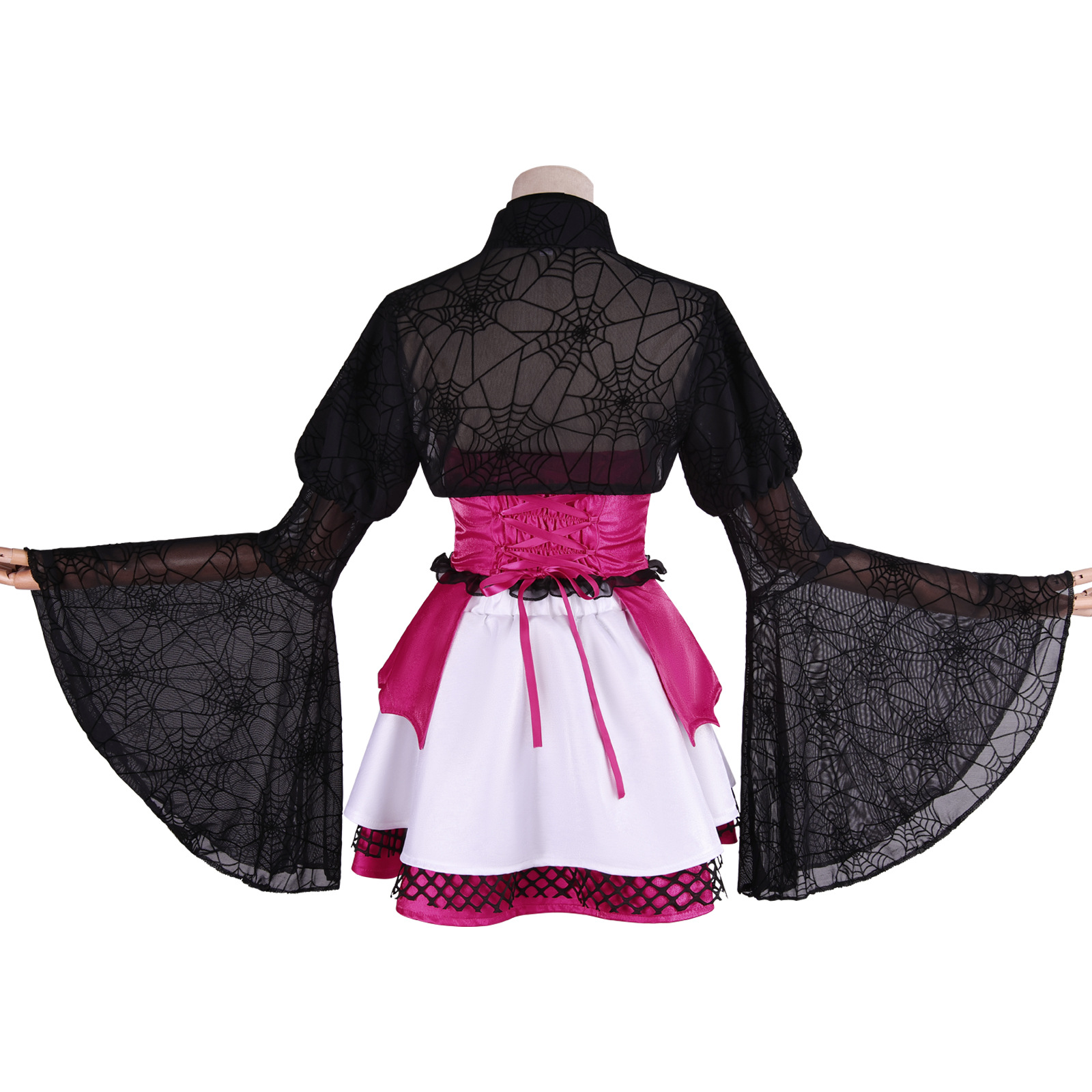 Costumes de Cosplay Draculaura, uniforme de jeu de rôle d'école de monstres d'anime, tenue de fête de carnaval d'halloween pour femmes