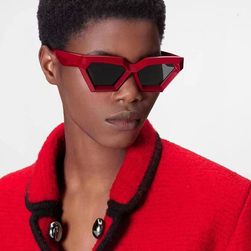 Nouveau carré femmes lunettes de soleil Vintage concepteur de mode hommes oeil de chat lunettes de soleil grandes nuances marque de luxe femme Oculos UV400 Gafas