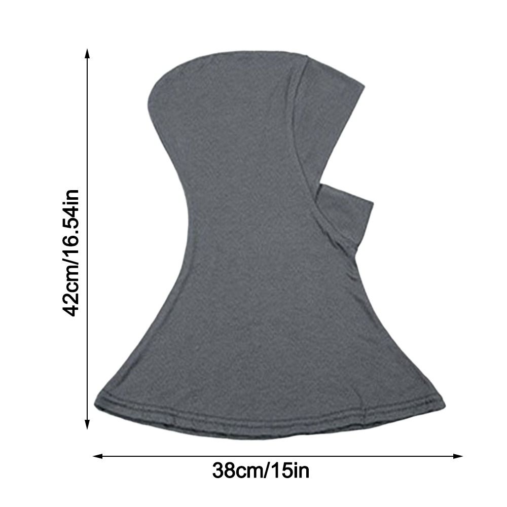 Bonnet Hijab Confortable à Couverture Complète en Coton Doux, Chapeau Islamique Élastique et Respirant, Sous-Hijab pour Perte de Cheveux