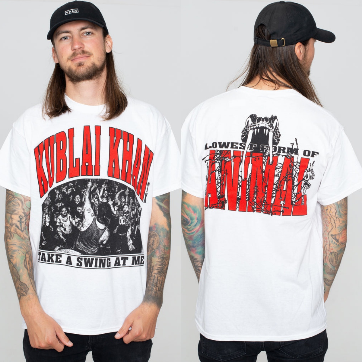 Rare Kublai Khan T-shirt en coton à motif graphique unisexe, manches courtes, marque de mode, tee-shirt de luxe décontracté vintage