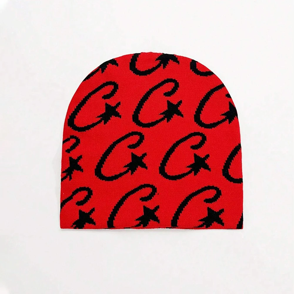 Chapeau tricoté unisexe pour hommes et femmes, 1 pièce, tendance, sans bords, pour activités de plein air, Hip Hop, gothique, cyclisme, Y2k