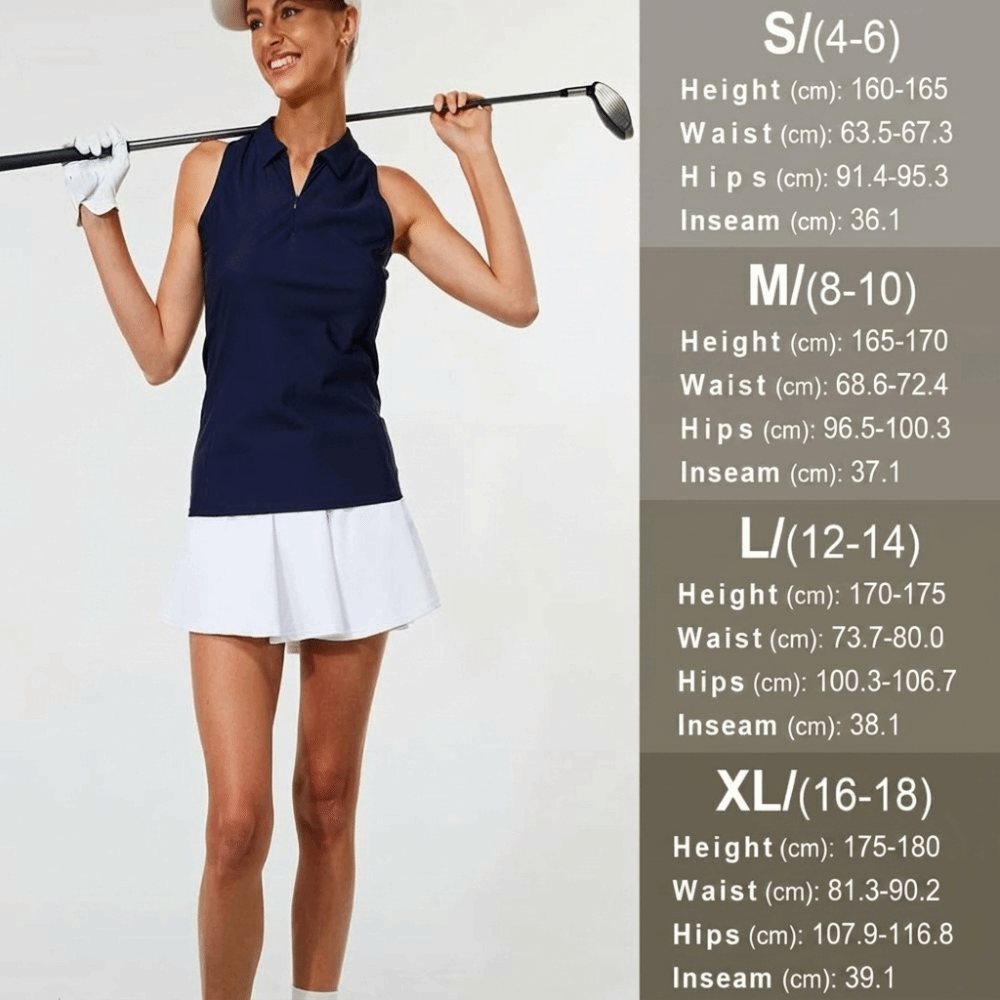 Jupes de tennis plissées avec poches intégrées, shorts intégrés, jupes de golf, design 2 en 1, style crossover, jupes de course