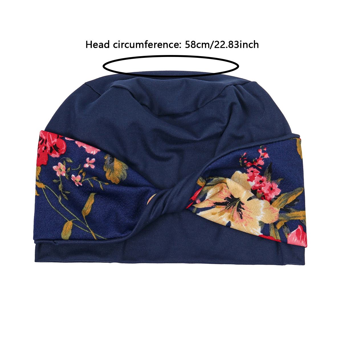 Turban tendance pour femmes musulmanes, doux et extensible, foulard pré-noué, hijabs imprimés mode, bandana, bonnets chimio, couvre-chefs