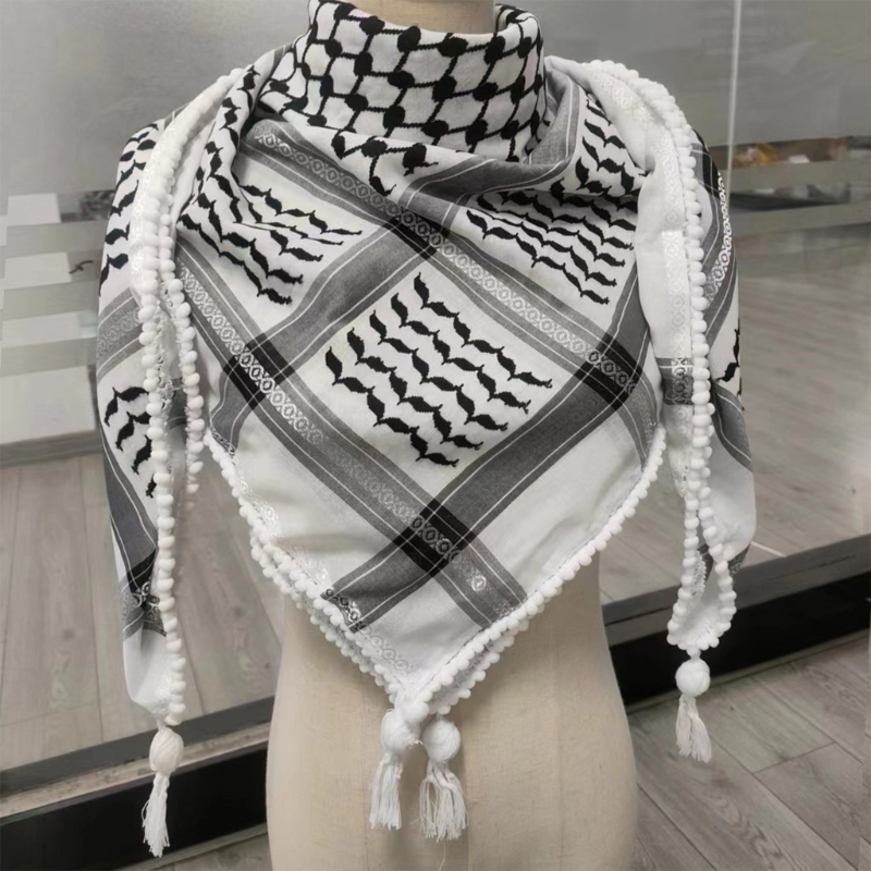 Foulard Jacquard respectueux peau pour adultes, foulard pour passionnés d'aventures