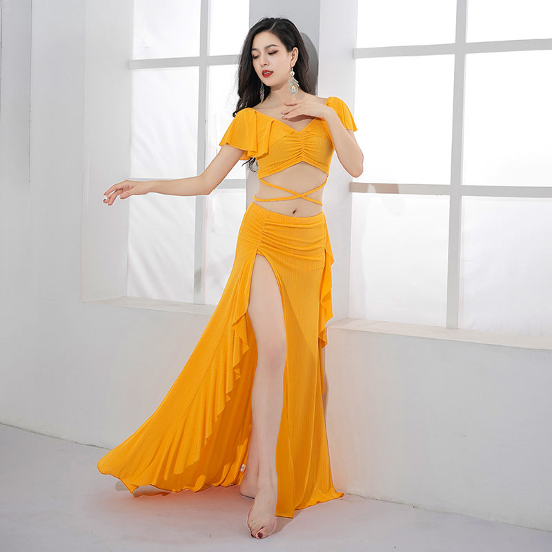 Nouvelle Robe Élégante de Danse Orientale pour Femmes – Tenue de Performance et de Compétition Estivale