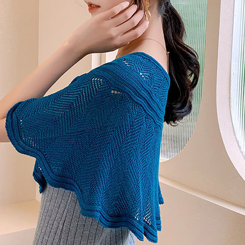 Châle en coton élégant pour femme, écharpe d'été et d'automne, protection solaire pour femme, Everak Smock