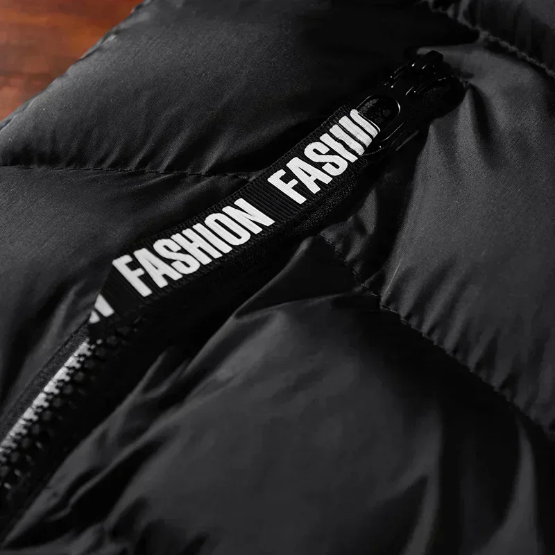 Mode hommes veste sans manches gilet automne thermique doux gilets manteaux décontractés mâle coton hommes gilet hommes épaissir gilet 8XL