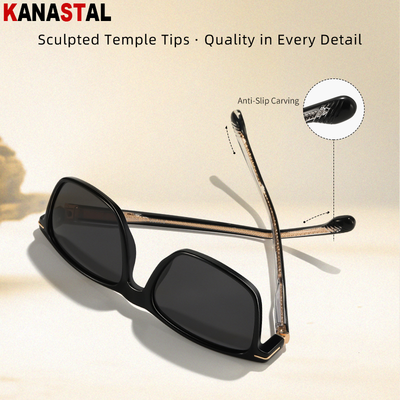 Lunettes de soleil polarisées pour hommes et femmes, UV400, montures rondes TR90, anti-éblouissement, pour sports de plein air, conduite, randonnée, cyclisme, golf