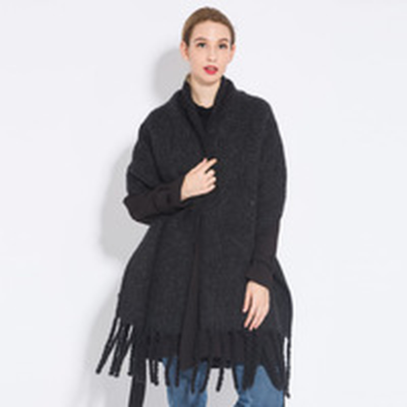 Écharpe à carreaux de couleurs arc-en-ciel pour femmes, Design de mode, marque de luxe, épaisse et chaude, avec pompon, châles en cachemire, 2023