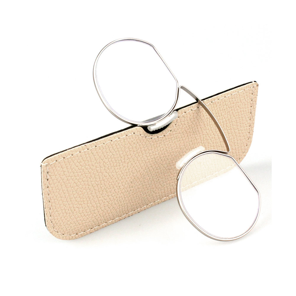 Lunettes de Lecture promenales en Métal avec Étui pour Homme, réinitialisation Antarctique, Portables, Presbytes, de Haute Qualité