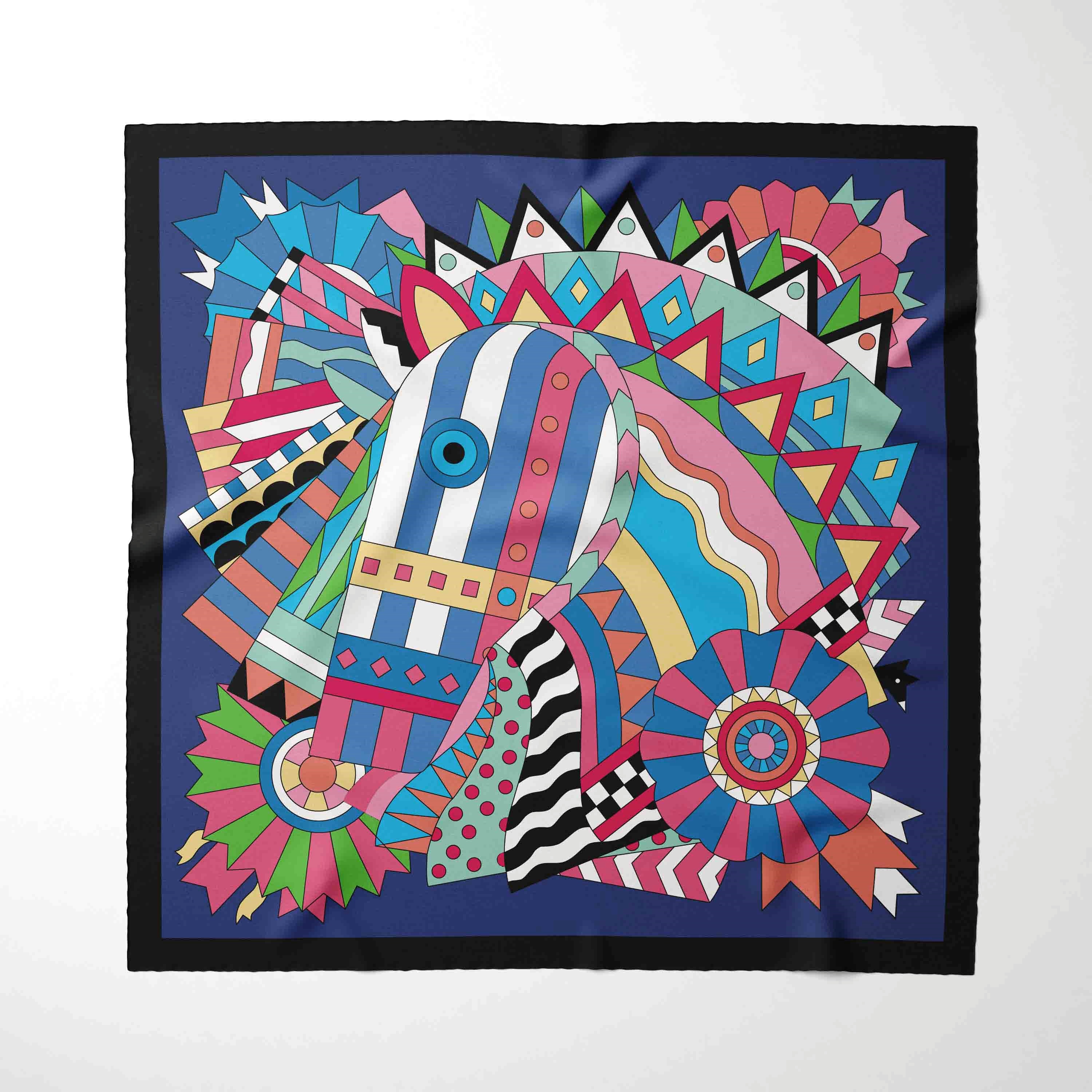 Foulard Carré à Imprimé Floral pour Femme, 70x70cm, Bandeau pour Cheveux, Hijab, Sauna, Bandana, Design à la Mode, 2025