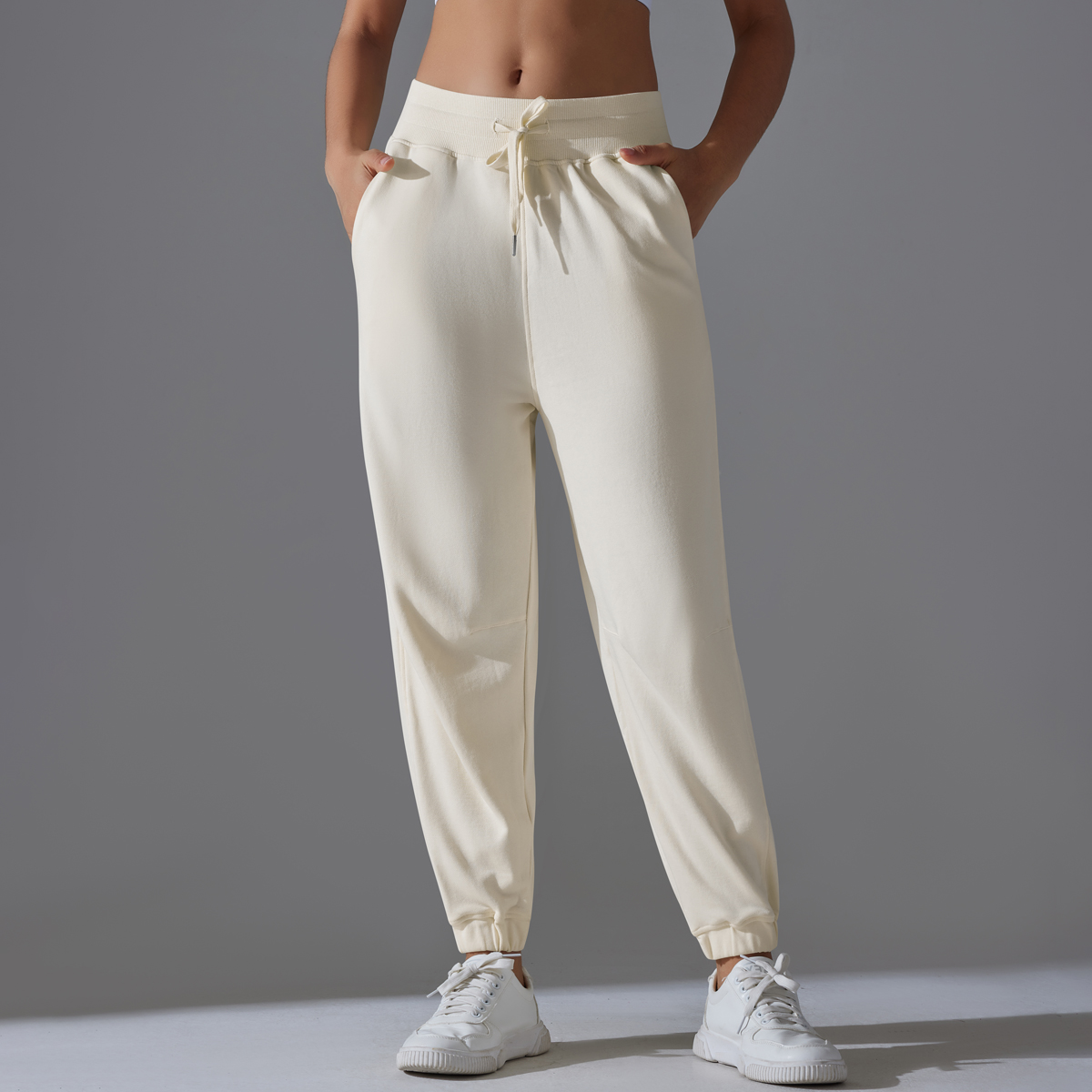 Joggers souples pour femmes, pantalons de survêtement de fitness, pantalons baggy confortables pour femmes, pantalons de survêtement Four Seasons, proximité Wstring