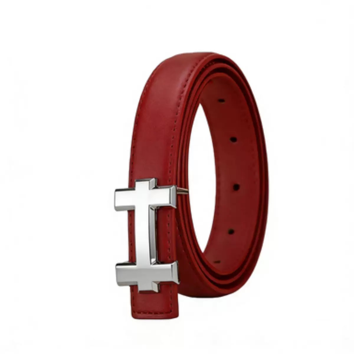 Nouvelle ceinture fine à boucle en H pour femme, élégante et tendance, pour robes, pantalons et jupes, noir, marron, 4 couleurs, amincissante