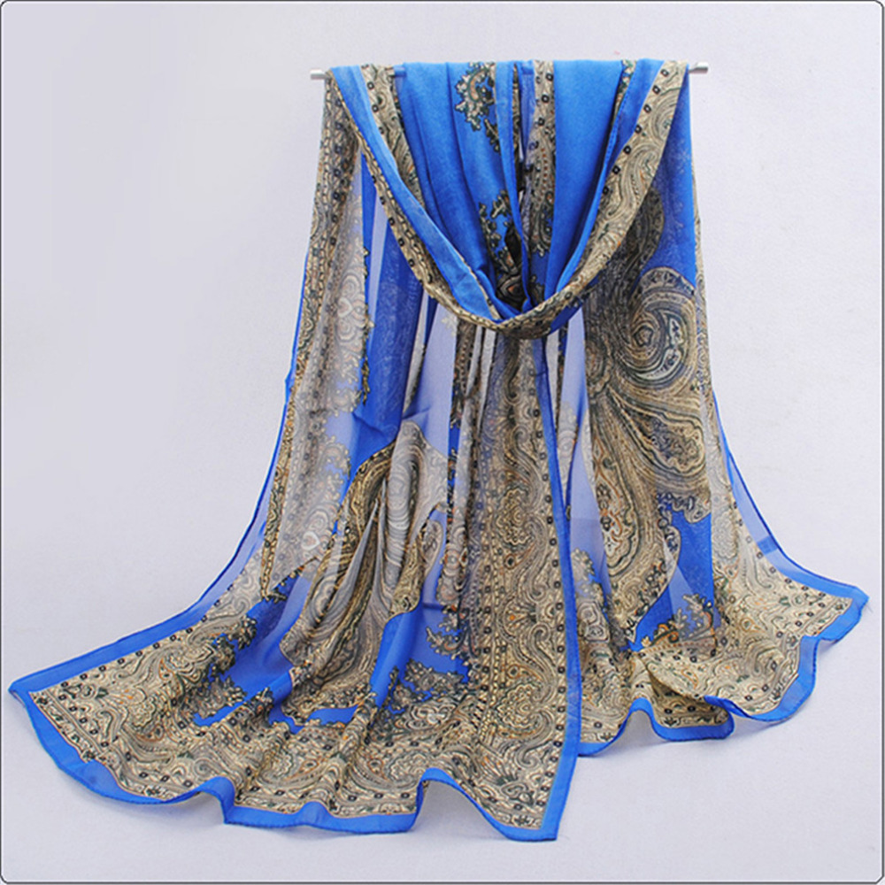 Foulard Hijab Musulman en Mousseline de Soie pour Femme, Châle, Enveloppant, à la Mode, pour l'Été et le Printemps