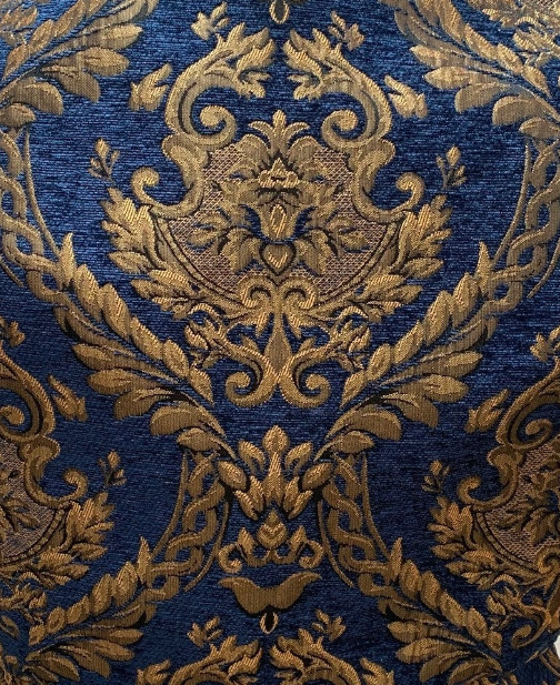 Nouveau! !! Médiéval 15ème siècle Renaissance Tudor élisabéthain révolutionnaire noir et or brocart chapeau Muffin poète chapeau souple