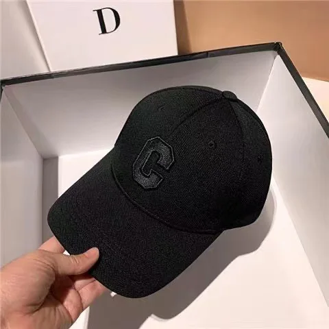 Chapeaux pour hommes nouvelle casquette de Baseball brodée lettre C Kpop mode Couple Casquette Snapback hommes et femmes chapeaux de soleil Chapeau Homme