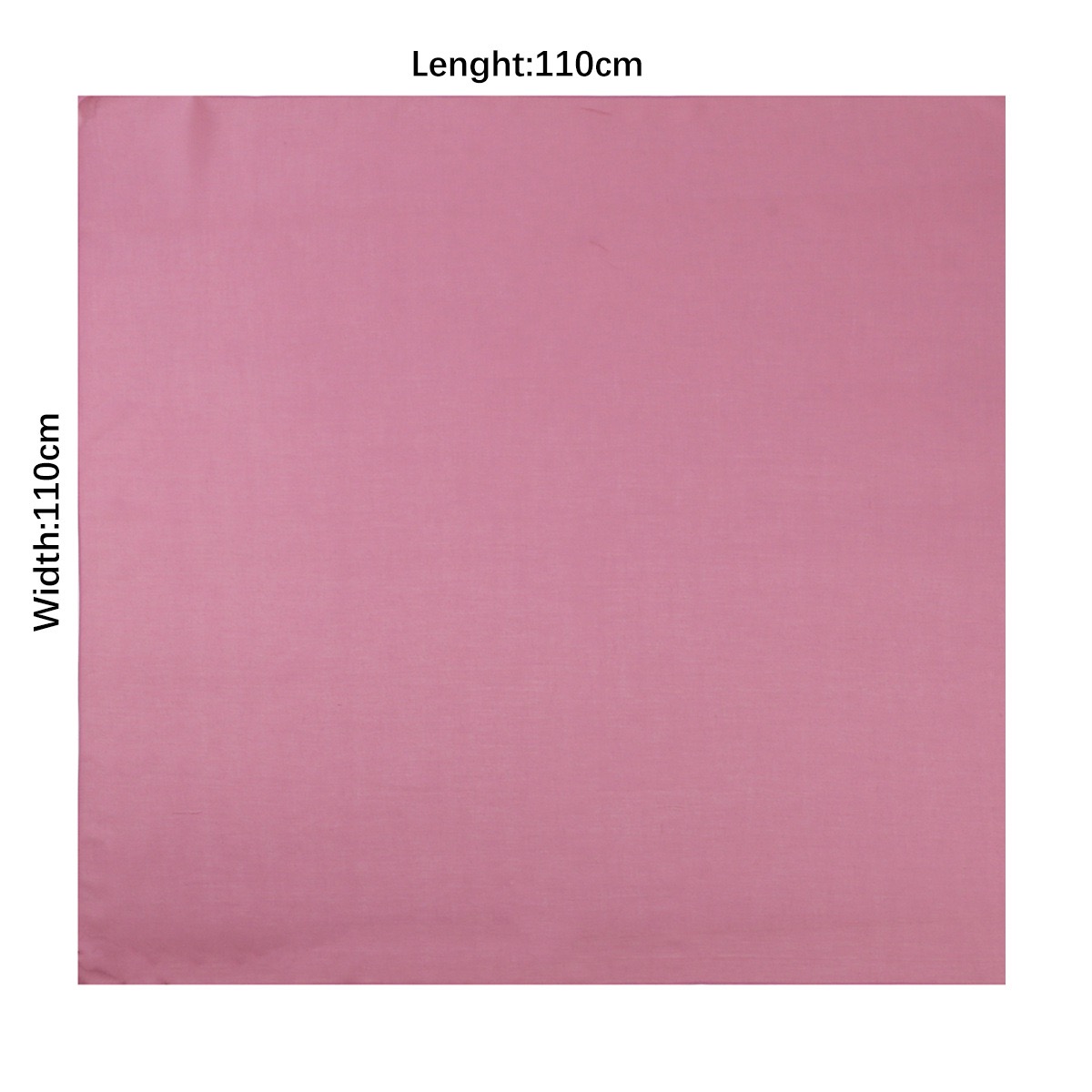 Foulard carré 110x110cm-100% Viscose, Style basique, châle polyvalent pour femmes, chaleur, couleur unie, Hijab musulman approprié