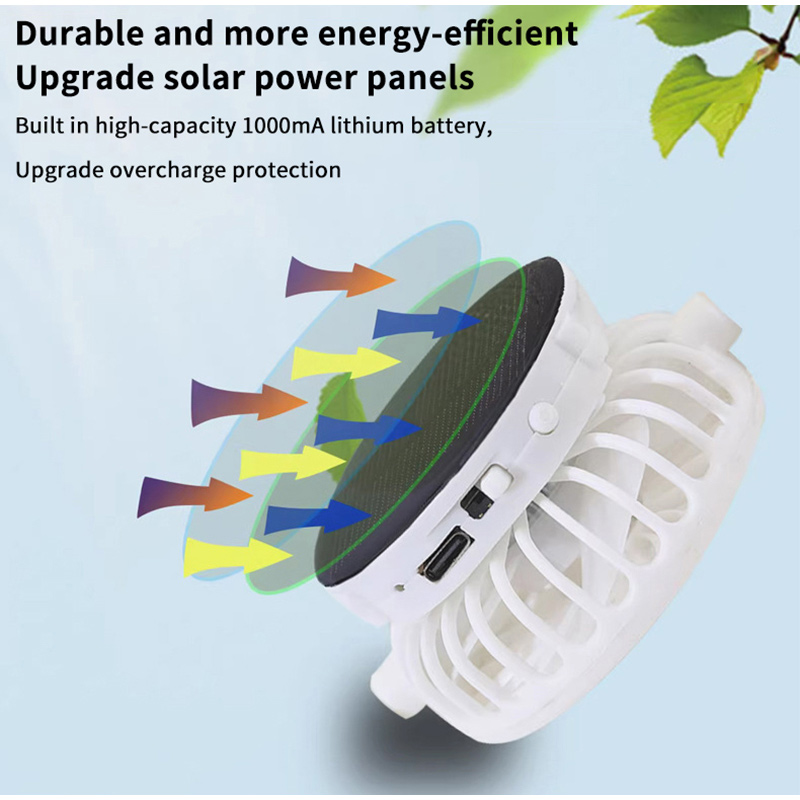 Chapeau de pêche solaire à large bord avec panneau solaire et protection UV pour homme, respirant, idéal pour l'été et les activités de plein air