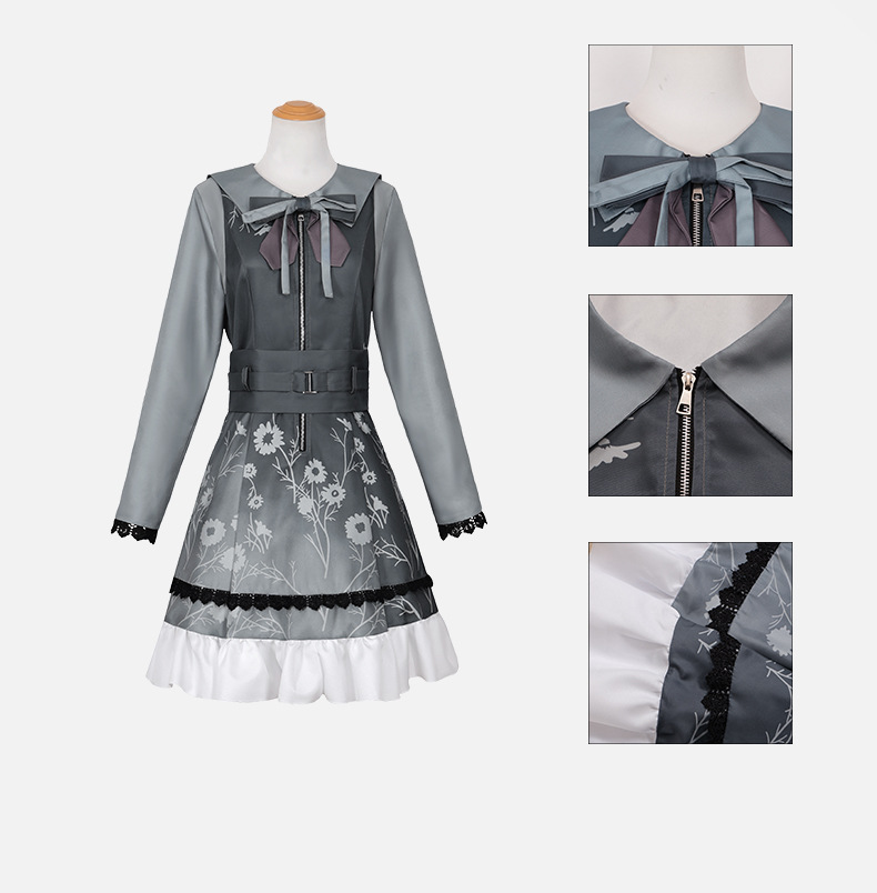 Robe de cosplay Project Sekai Kanade Yoisaki, tenue quotidienne, costume d'anime