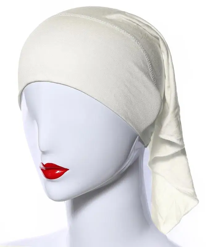 Sous-hijab modal uni pour femmes musulmanes, bonnet intérieur, turban tube, bonnet ninja, bonnet, foulard, sous-bonnet, Ramadan, Islam Mujer