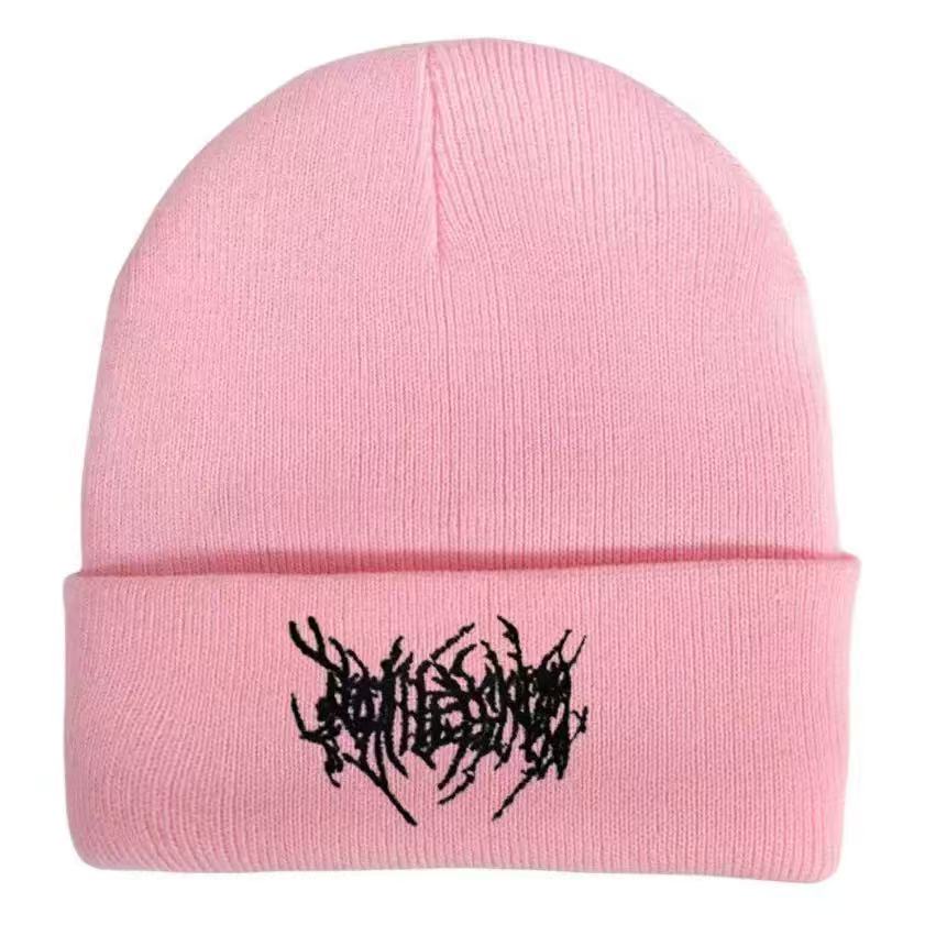 Chapeau tricoté brodé personnalisé pour homme, style streetwear hip-hop