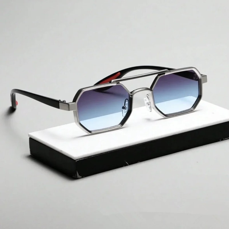 Lunettes de soleil carrées vintage pour hommes, lunettes de soleil steampunk, lunettes de soleil rétro pour femmes, style punk, lunettes de mode, lunettes de soleil rétro, Gafas De Sol