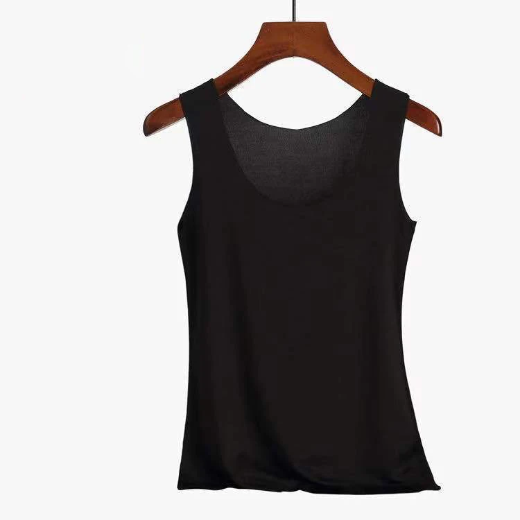 Débardeur d'été sans couture en soie glacée, gilet pour femme, sous-vêtements pour étudiantes, Style coréen, sangle fine