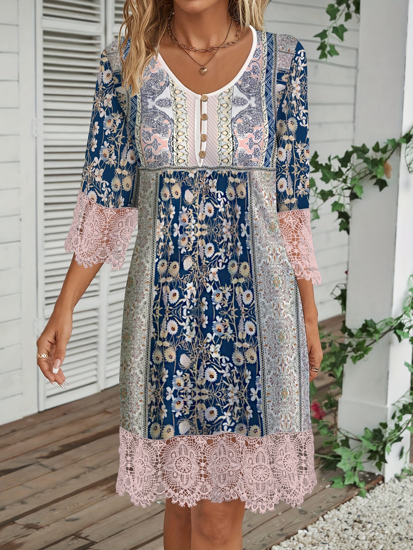 Robe imprimée élégante pour femmes, mode décontractée, nouveau tempérament