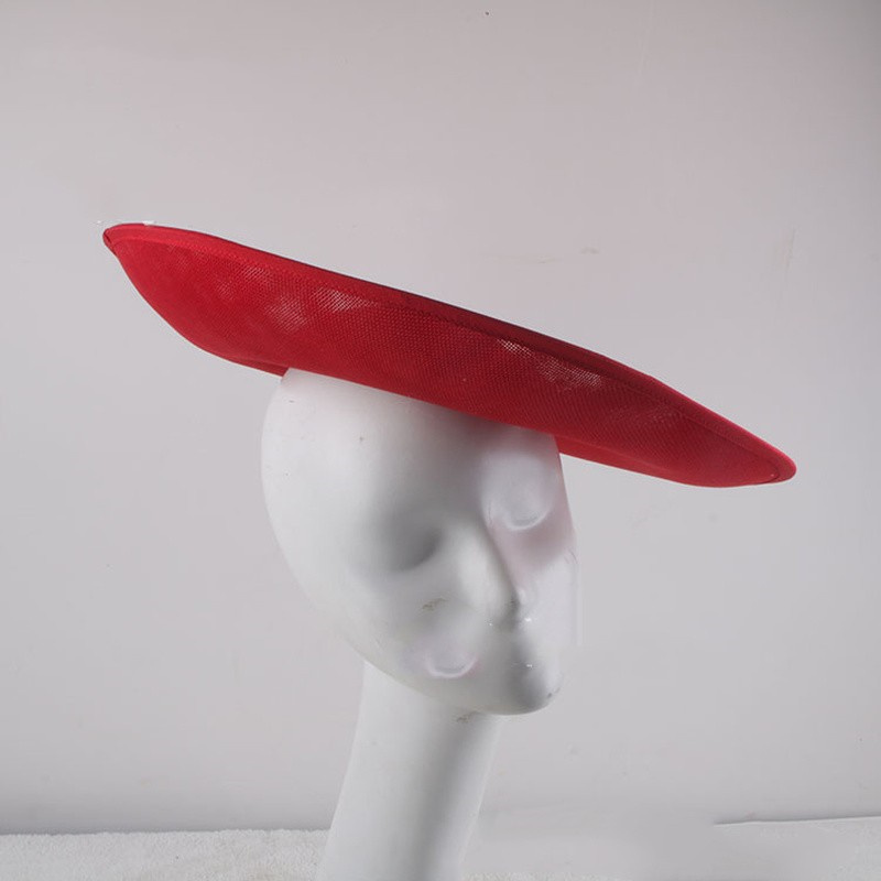 Fascinateurs de chapeau de base pour femmes, accessoire de cheveux élégant pour mariage et église, grand inery Gatineau, fournitures de patients Sinamay, 216.239., 40cm