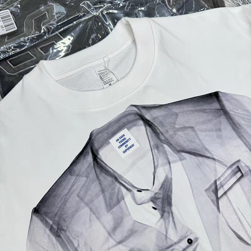 High Street chemise créative impression T-shirt hommes femmes de haute qualité 2025 Style d'été T-shirt top t-shirts