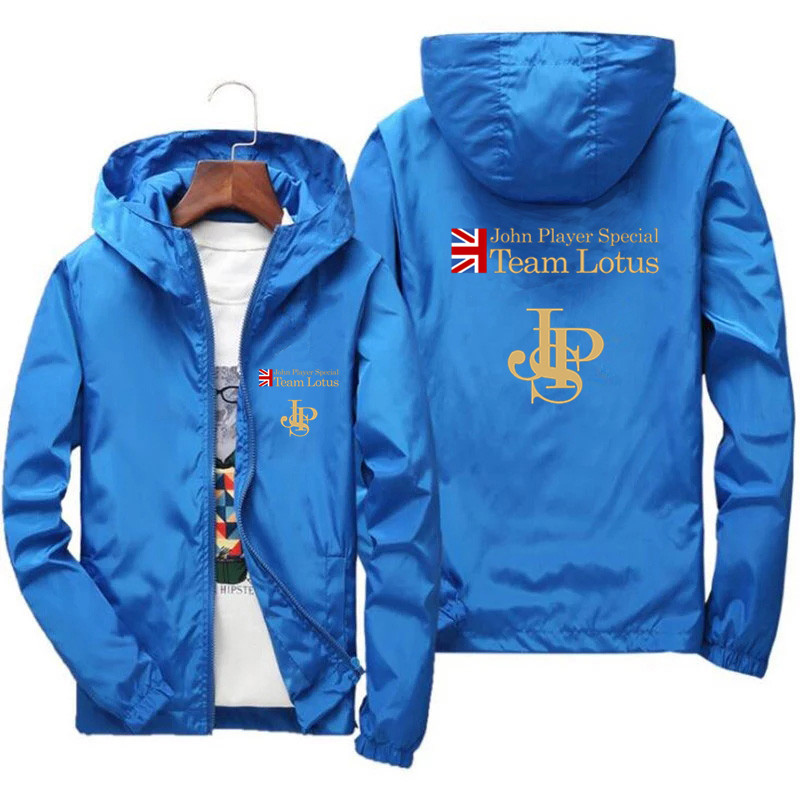 Hommes JPS John Player équipe spéciale grande taille vêtements de sport épais coupe-vent veste à capuche fermeture éclair pilote Parkas vêtements manteau 7XL