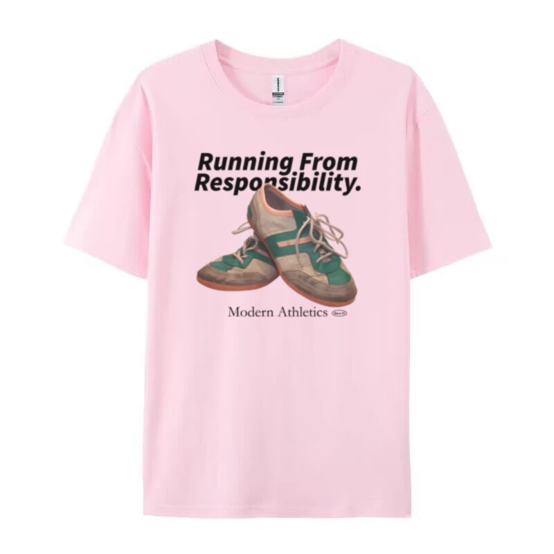 Courir de responsabilité citations drôles T-Shirt Marathon coureur T-Shirt Hippie rétro sport T-Shirt unisexe été haut tendance