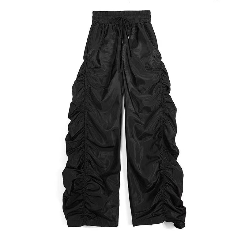 Pantalon Lanterne Ample Taille Haute pour Femme, Tendance Mode, Personnalisé, pour la Confiance en Soi, Style Avant-Gardiste, Cool, Polyvalent et Décontracté