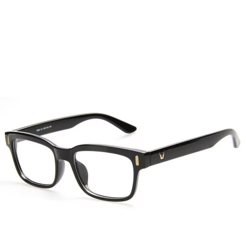 Hommes et femmes carré Anti bleu lunettes cadre d'ordinateur lentilles optiques nouveauté lunettes d'ordinateur