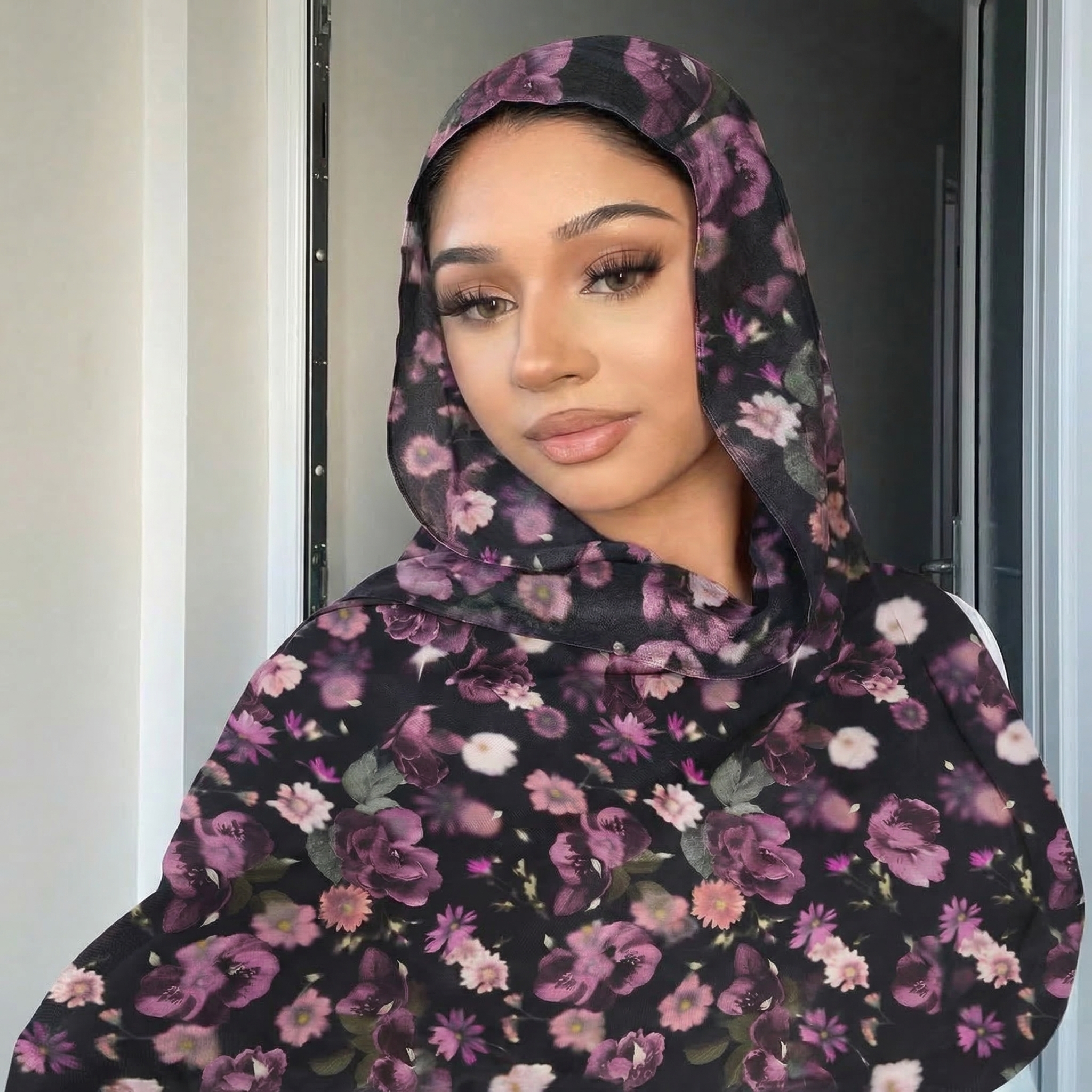 2026 Foulard Hijab en Jersey Imprimé, Châle, Voile, Turban, Écharpe pour Femme Musulmane, Islamique, Arabe